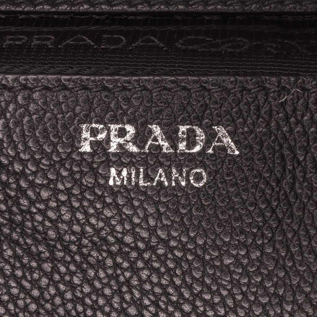 Prada Toro Leather Top Handle Flap Satchel - 5