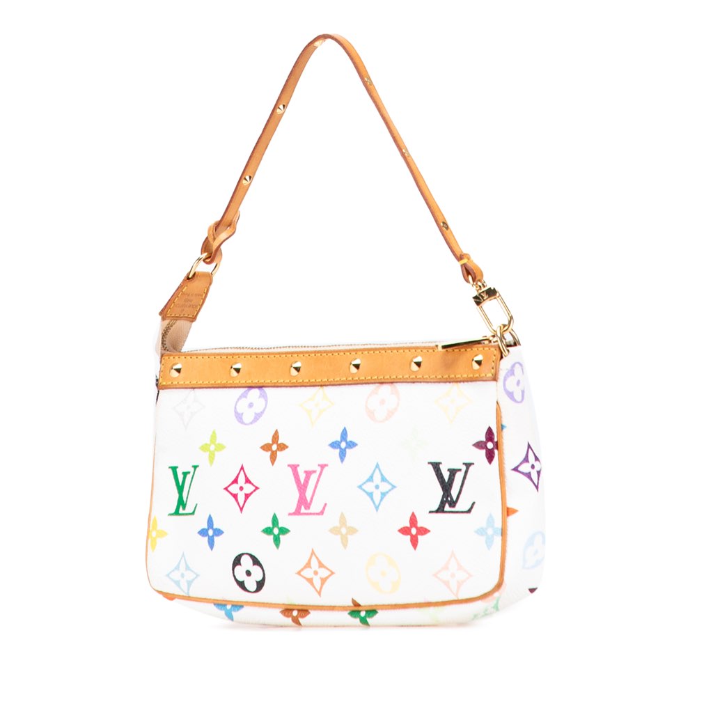 Louis Vuitton Monogram Multicolore Pochette Accessoires - Back view