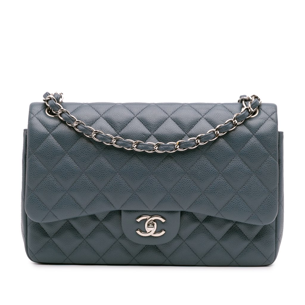 Chanel Jumbo Classic Caviar Double Flap