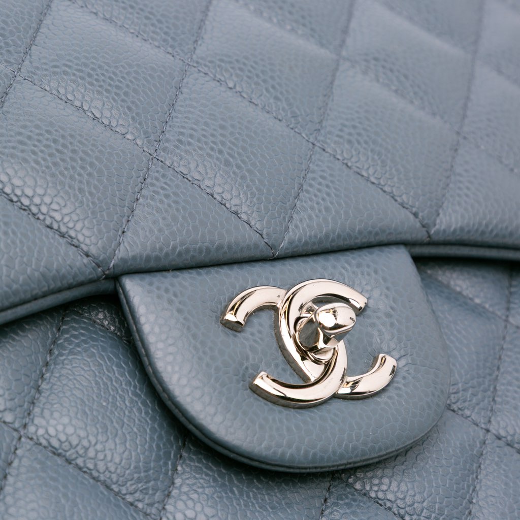 Chanel Jumbo Classic Caviar Double Flap - Image 10