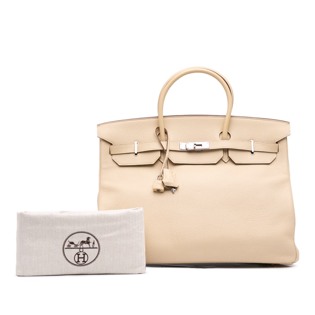 Hermès Togo Birkin Retourne 40 - Image 14