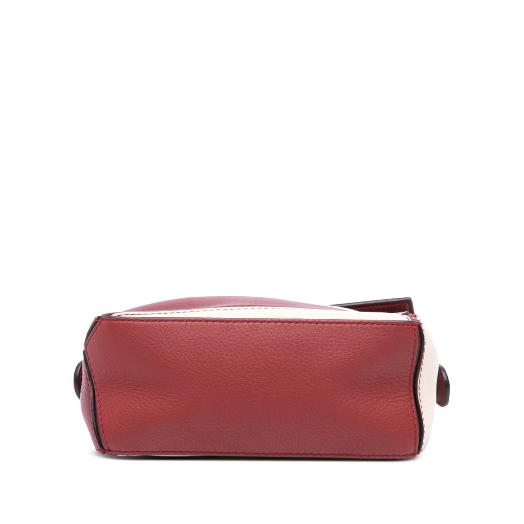 Loewe Mini Tricolor Calfskin Puzzle Satchel - 3