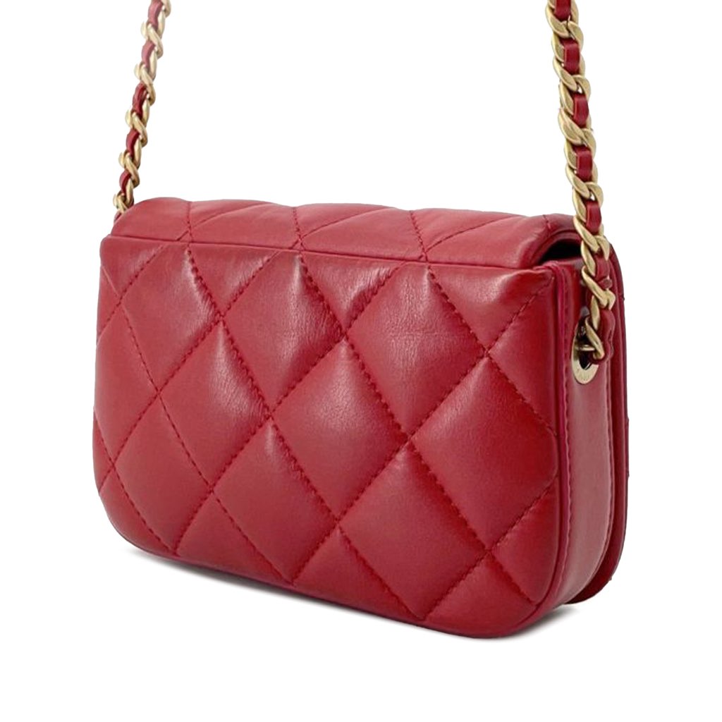 Chanel Mini Quilted Calfskin Nailed CC Flap - 2