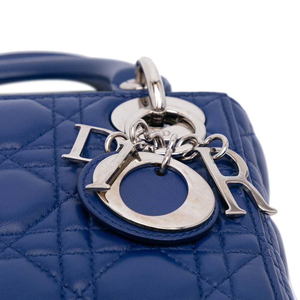 Dior Mini Lambskin Cannage Lady Dior - Image 10