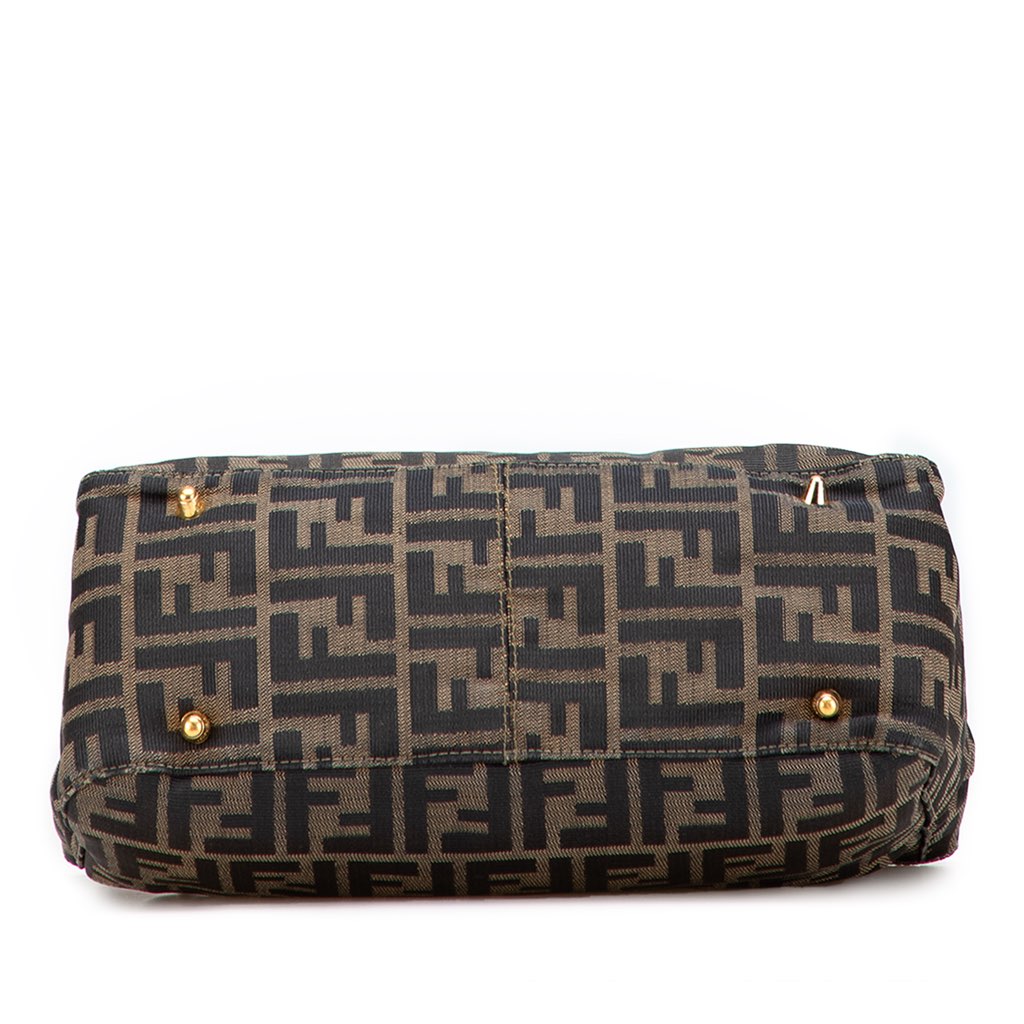 Fendi Small Zucca Canvas Twins Tote - 3