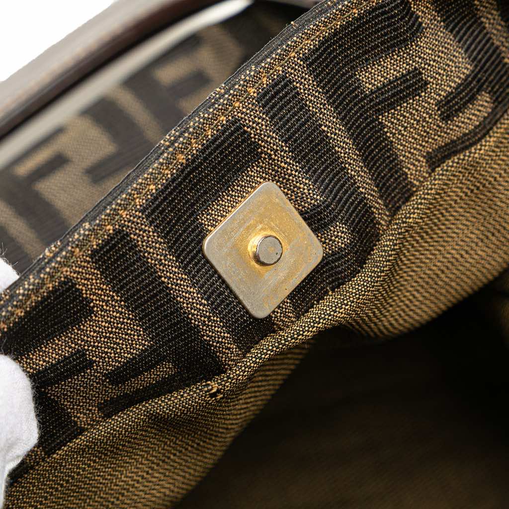 Fendi Small Zucca Canvas Twins Tote - 5