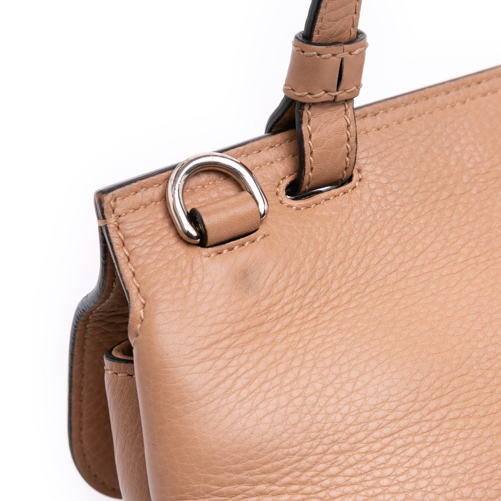 Gucci Small Leather Bamboo Daily Satchel - Detail 2