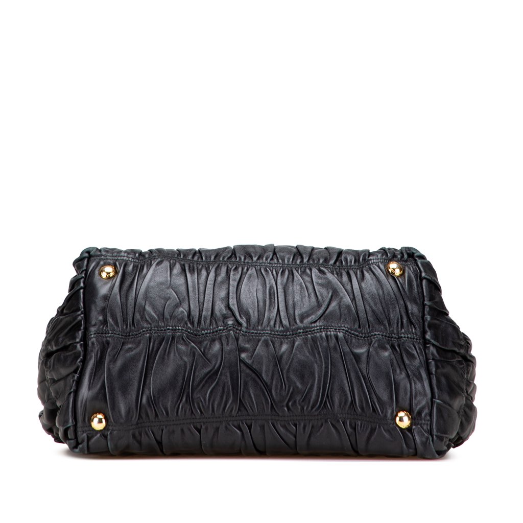 Prada Nappa Gaufre Bow Tote - Image 6