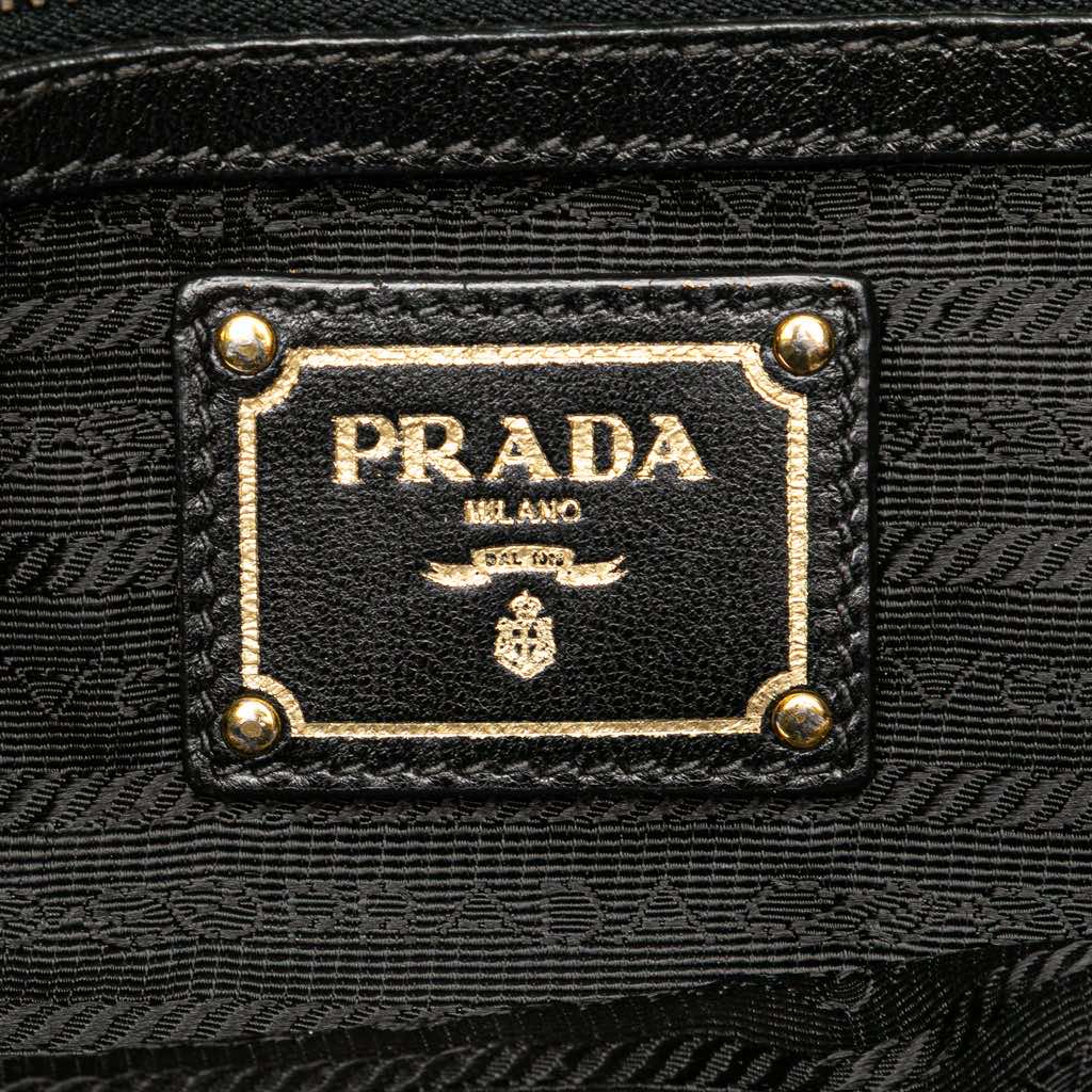 Prada Nappa Gaufre Bow Tote - Side view