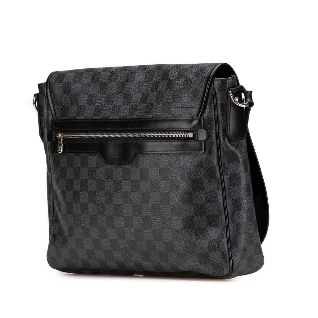 Louis Vuitton Damier Graphite Daniel MM - Back view