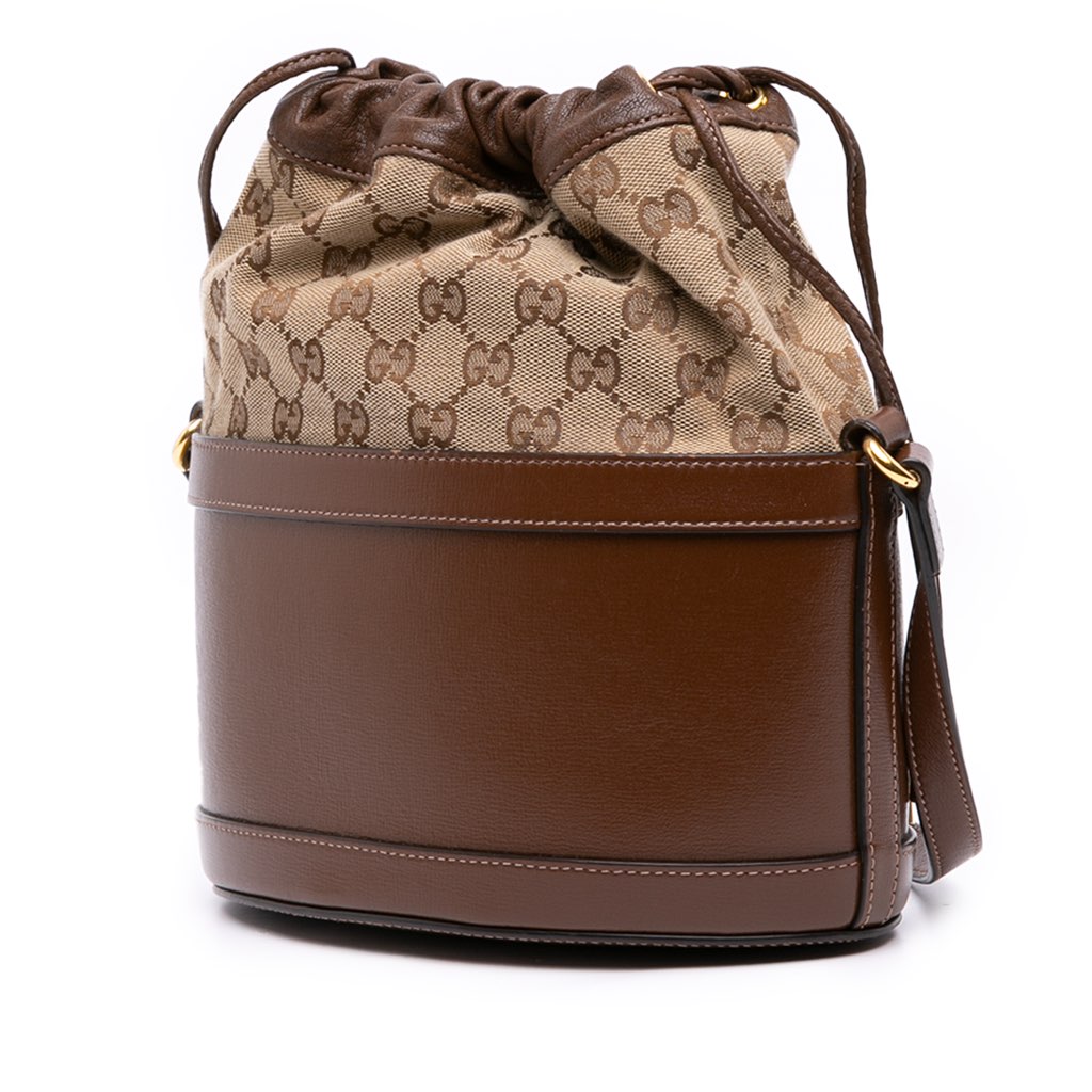 Gucci GG Canvas Horsebit 1955 Bucket Bag - 2