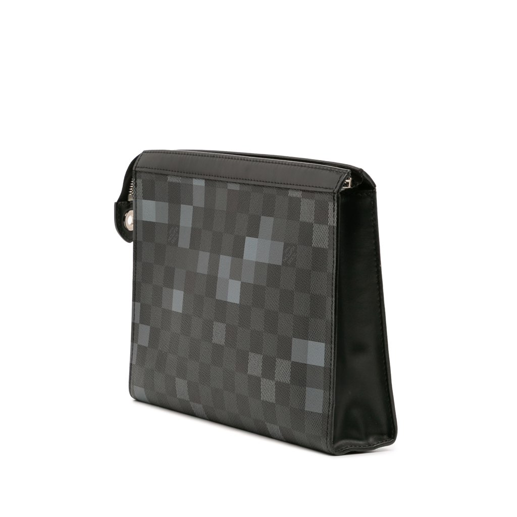 Louis Vuitton Damier Graphite Pixel Pochette Voyage MM - 2