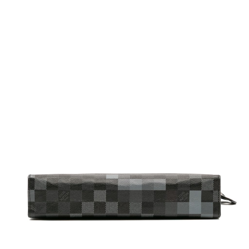 Louis Vuitton Damier Graphite Pixel Pochette Voyage MM - 3