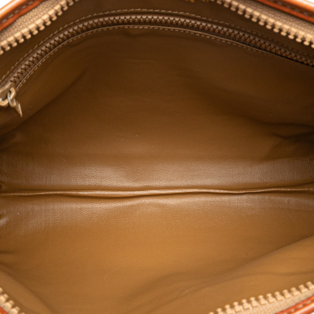 Celine Macadam Coated Canvas Clutch - 4