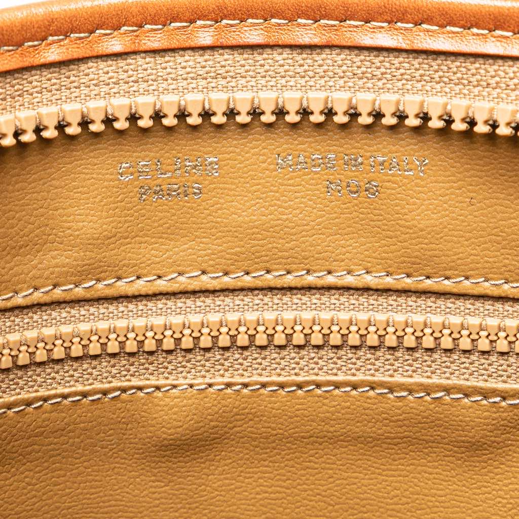 Celine Macadam Coated Canvas Clutch - 5