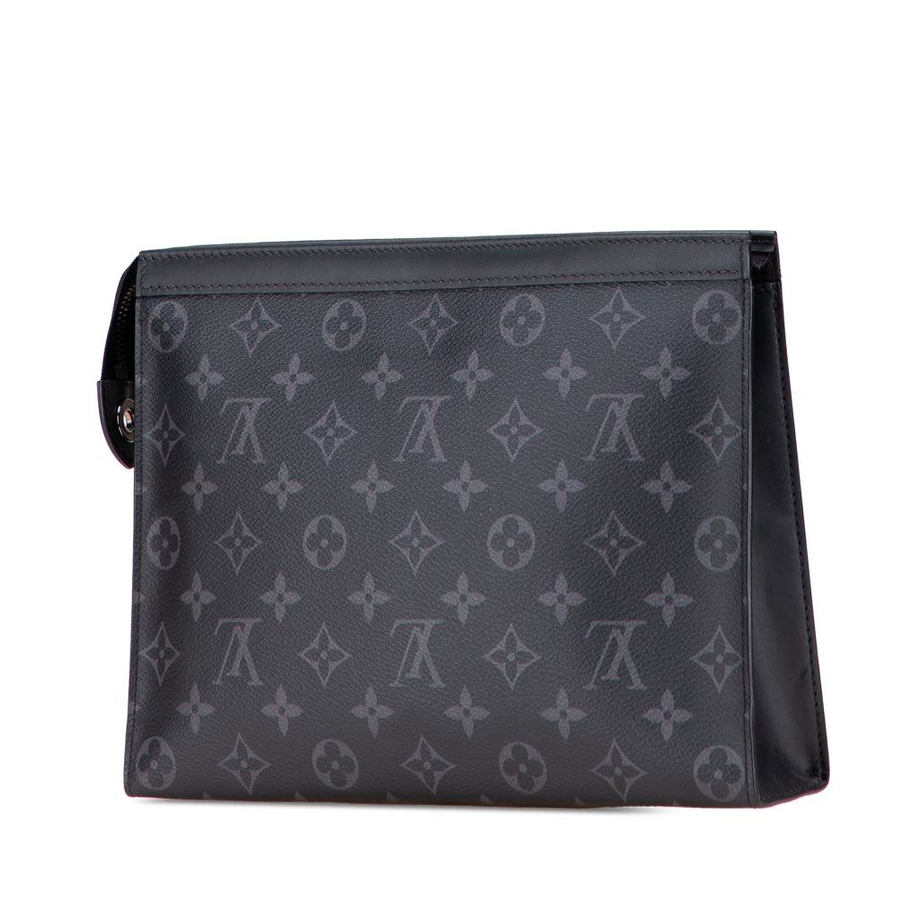 Louis Vuitton Monogram Eclipse Pochette Voyage MM - Back view