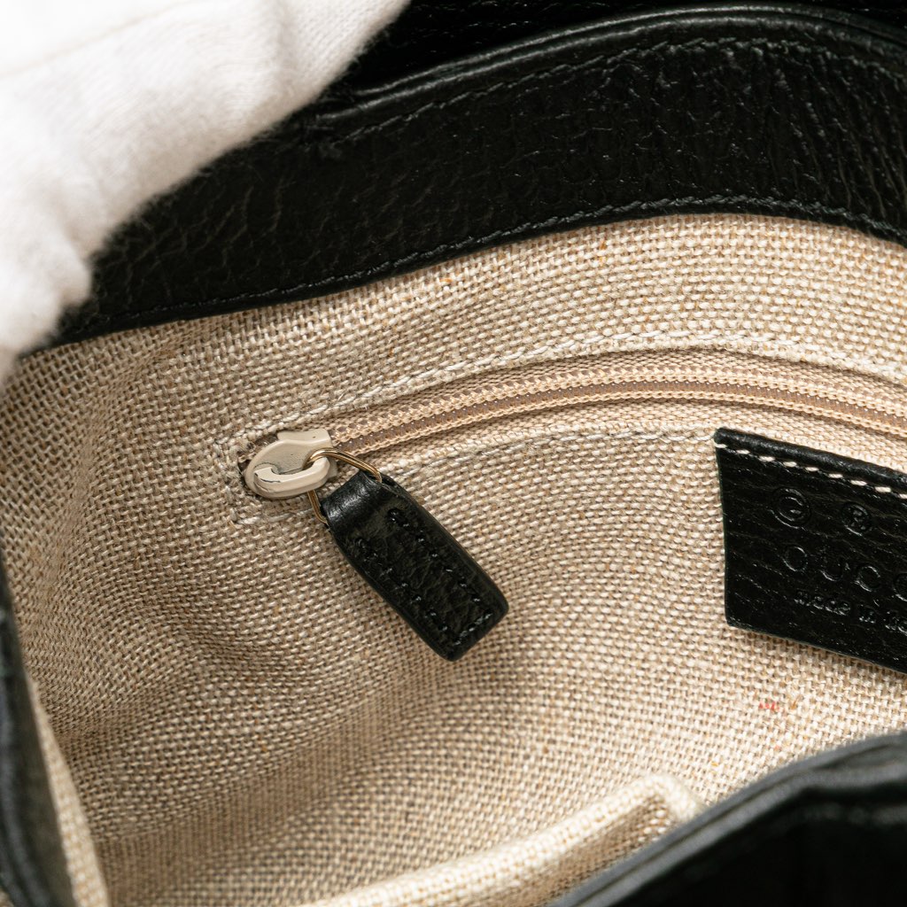 Gucci Small Dollar Calfskin Interlocking G Crossbody - Detail 1