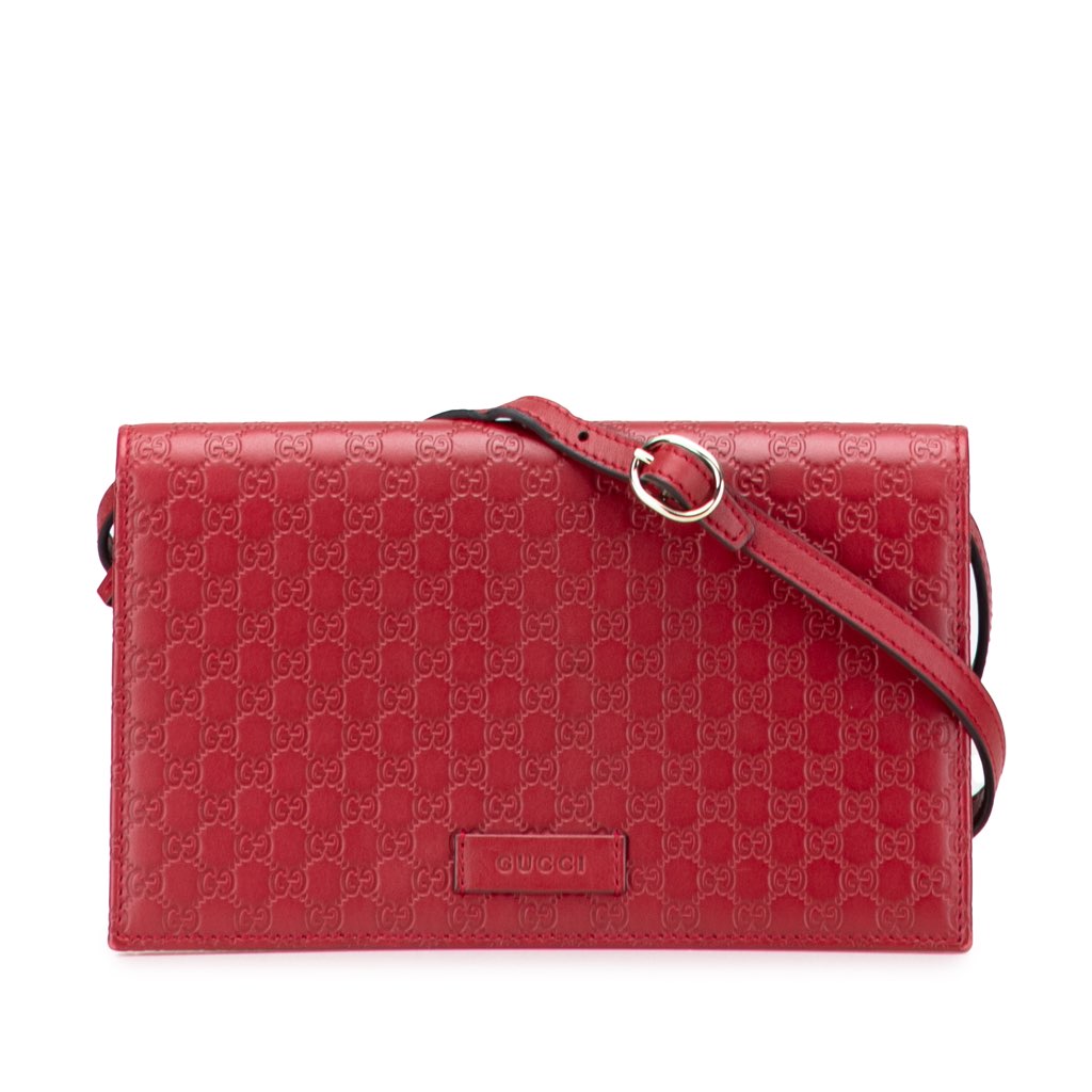 Gucci Microguccissima Wallet on Strap