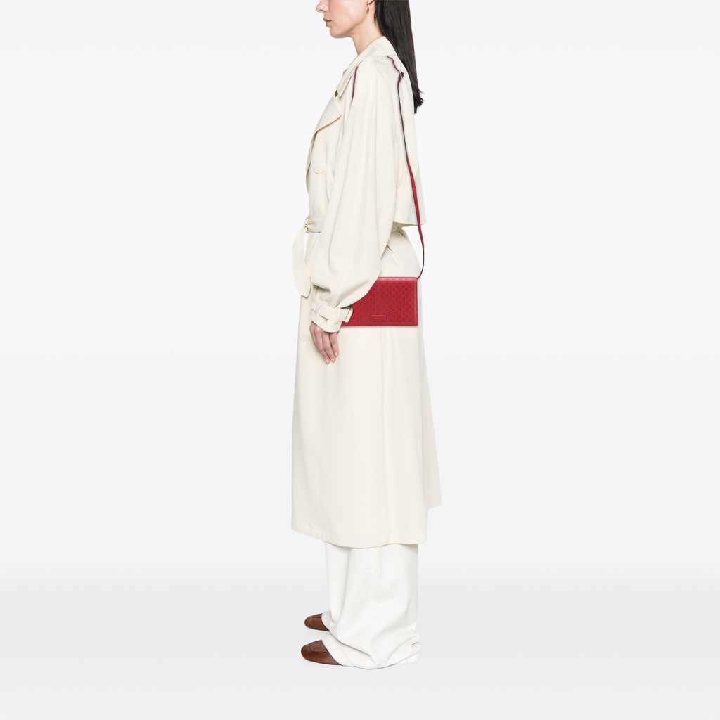 Gucci Microguccissima Wallet on Strap - Image 13