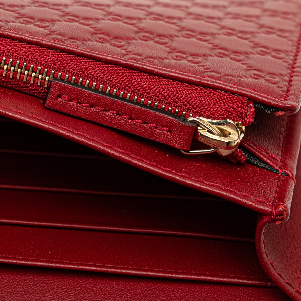 Gucci Microguccissima Wallet on Strap - Detail 1