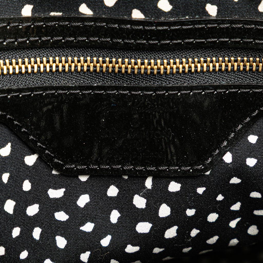 Louis Vuitton Yayoi Kusama Monogram Infinity Dots Lockit MM - Side view