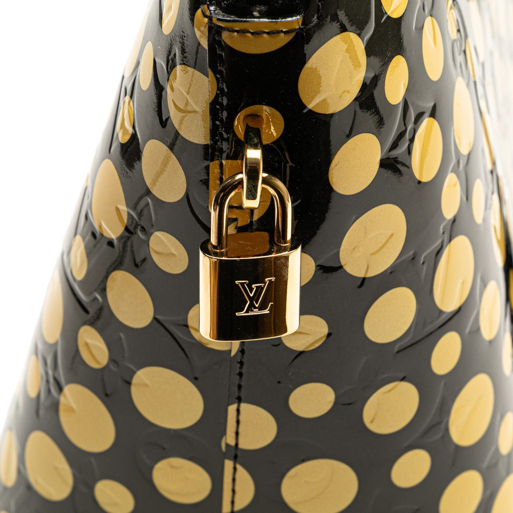 Louis Vuitton Yayoi Kusama Monogram Infinity Dots Lockit MM - Image 10