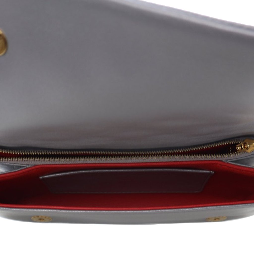 Louis Vuitton Monogram Embossed Lambskin Pochette Coussin - 4