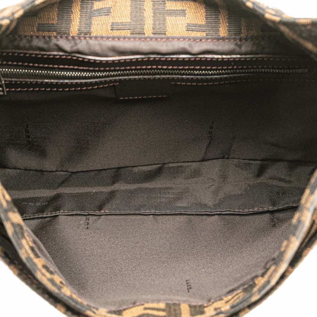 Fendi Zucca Canvas Shoulder Bag - 4