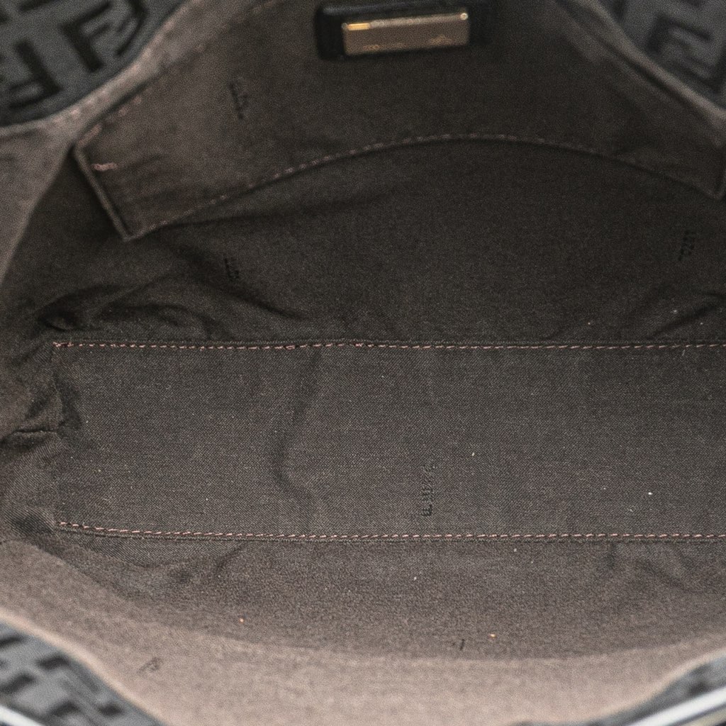 Fendi Zucchino Canvas Chef Front Pocket Shopping Tote - 4