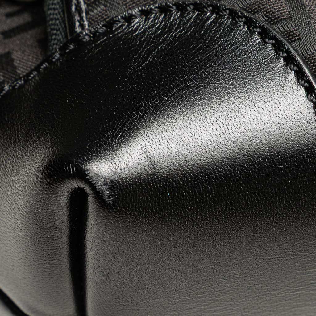 Fendi Zucchino Canvas Chef Front Pocket Shopping Tote - Image 11