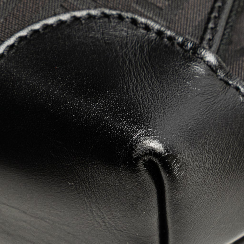 Fendi Zucchino Canvas Chef Front Pocket Shopping Tote - Image 12