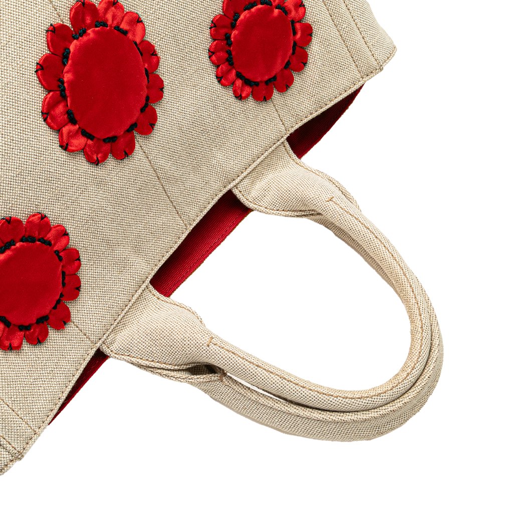 Prada Canvas Canapa Mistolino Tote - Image 13