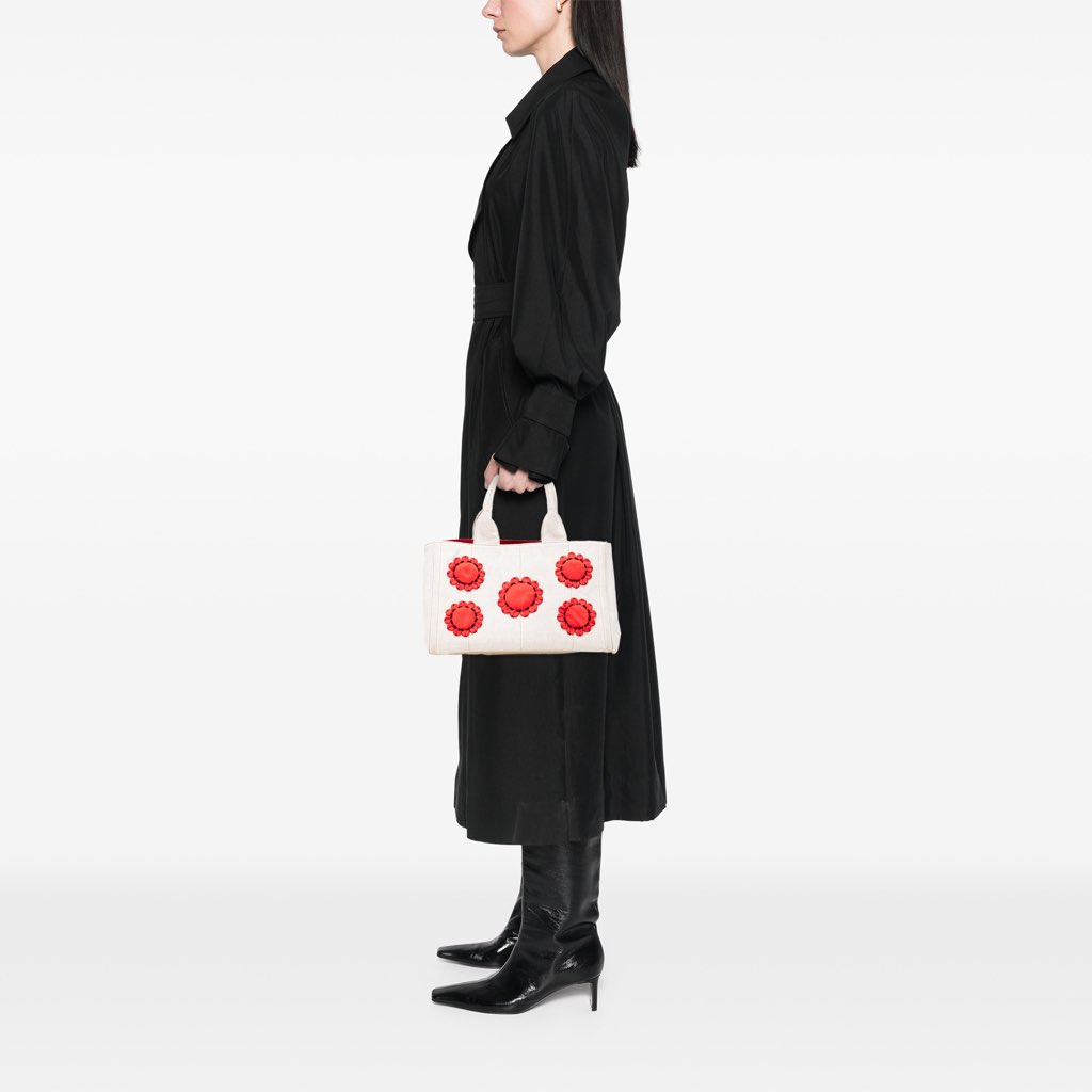 Prada Canvas Canapa Mistolino Tote - Image 14