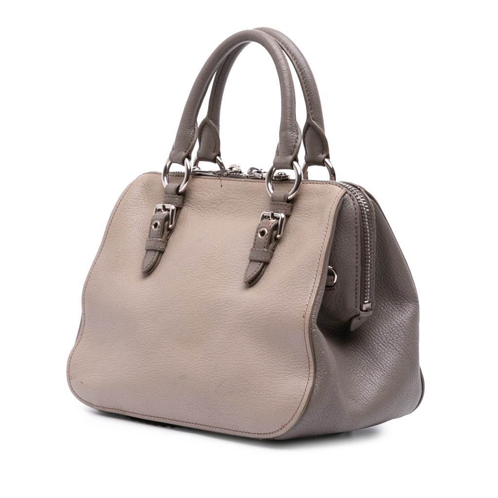 Miu Miu Leather Satchel - 2