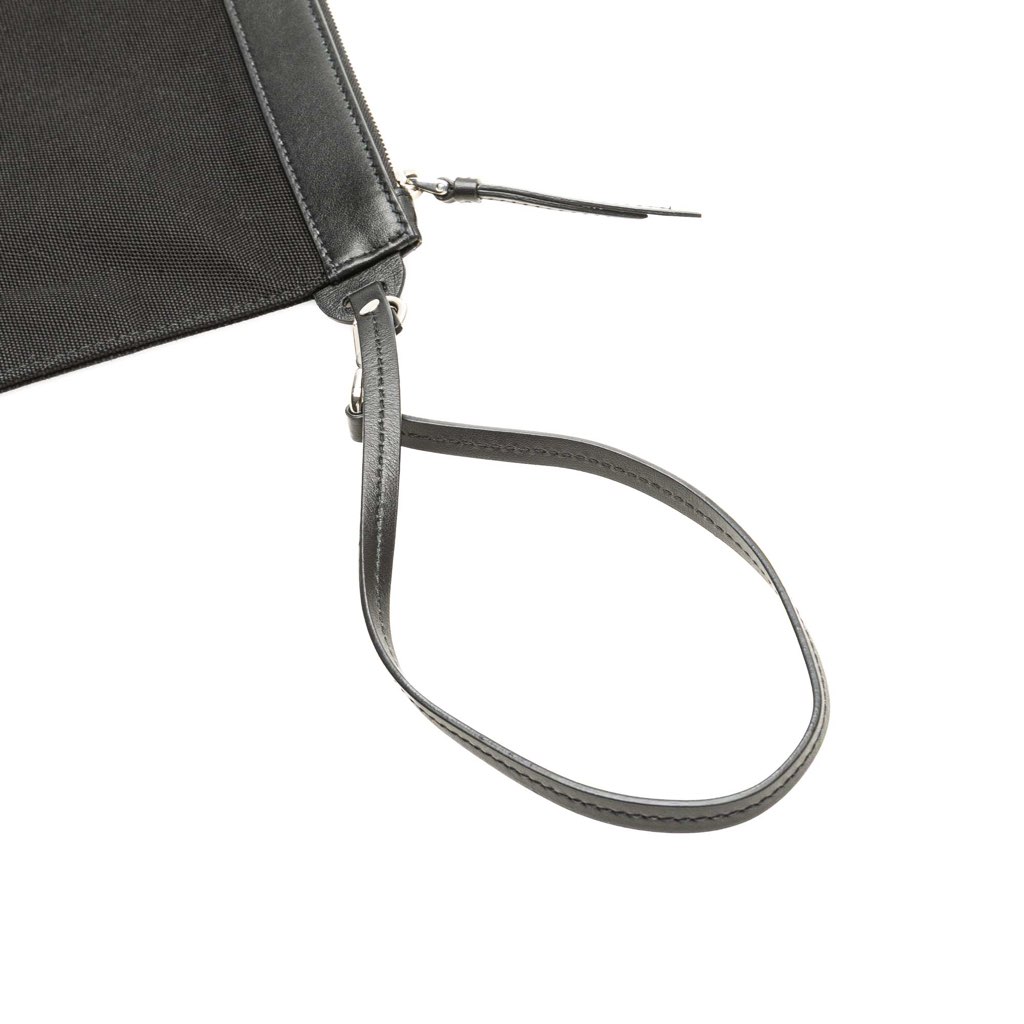 Prada Canvas Canapa Clutch - Image 11