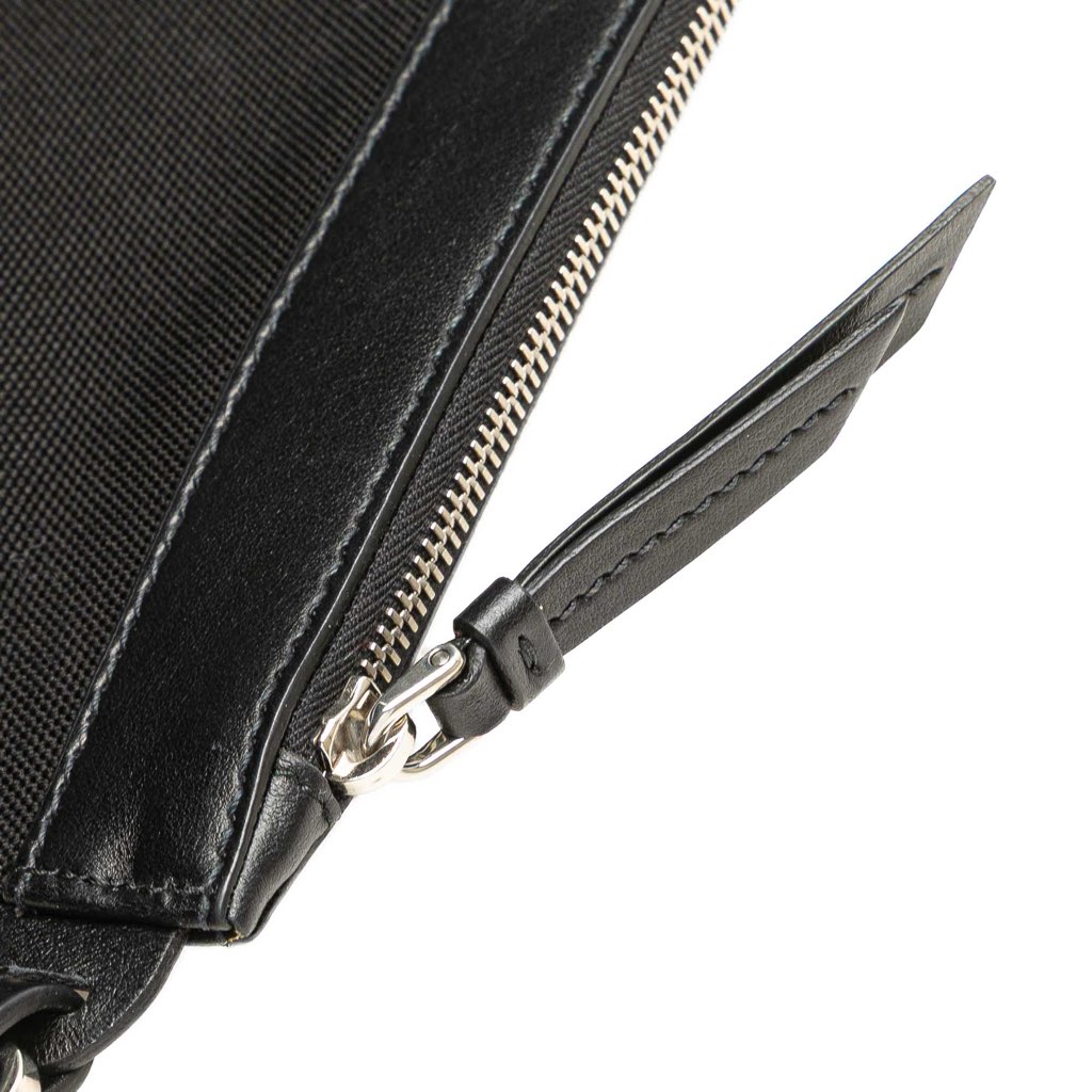 Prada Canvas Canapa Clutch - Image 12