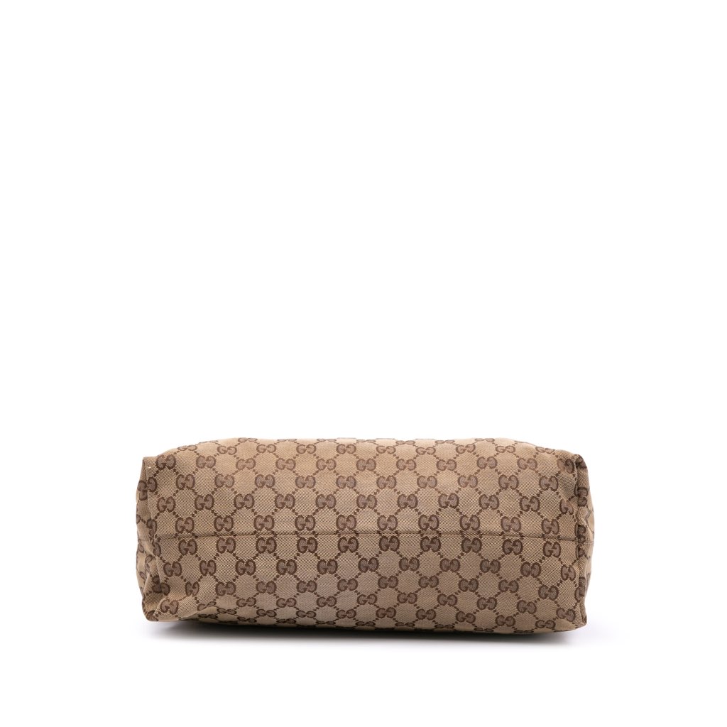 Gucci Medium GG Canvas Icon Bit Satchel - 3