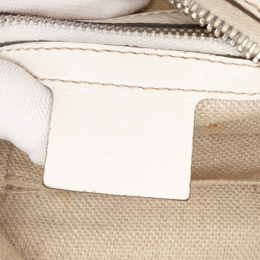 Gucci Medium GG Canvas Icon Bit Satchel - 5