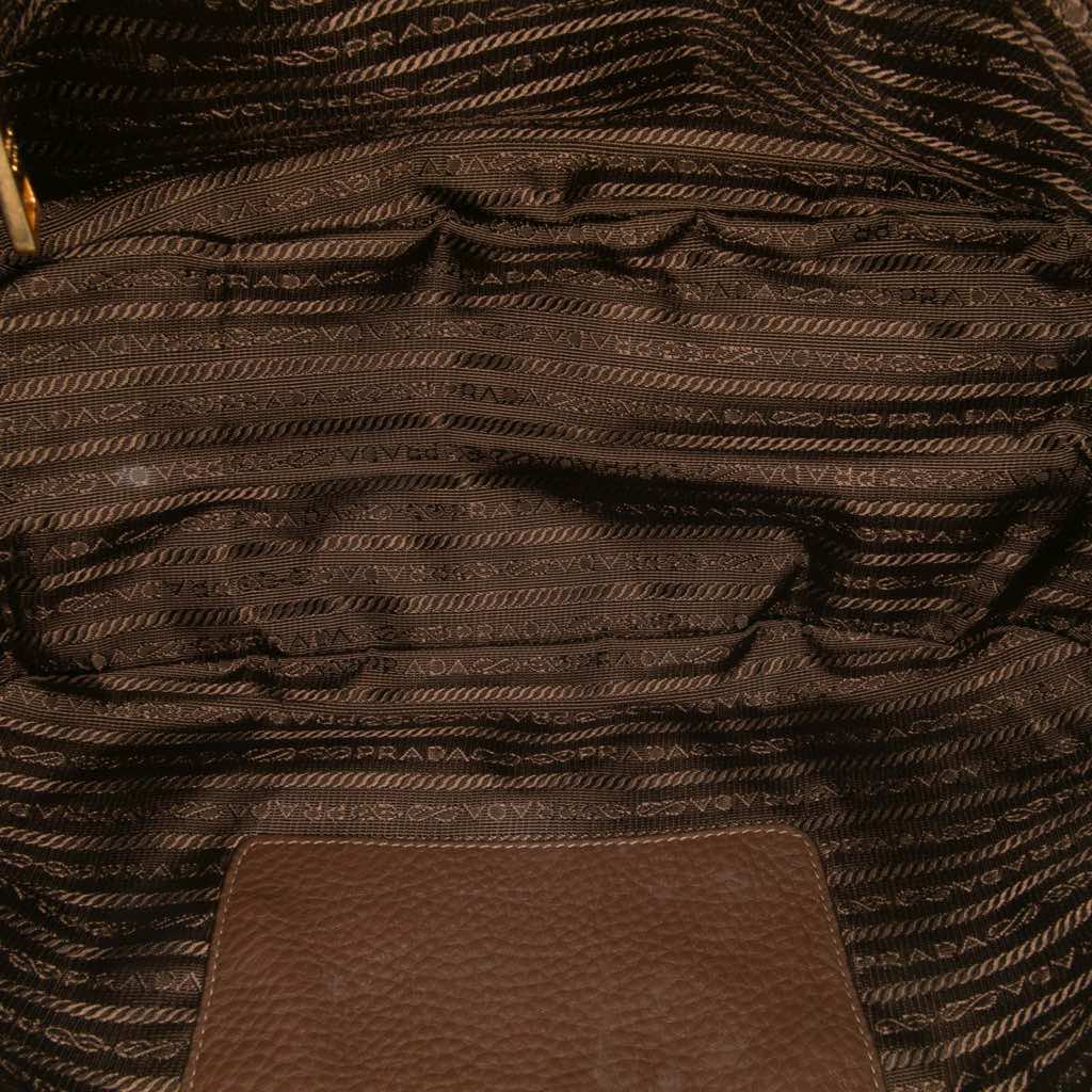 Prada Tessuto and Leather Tote - 4