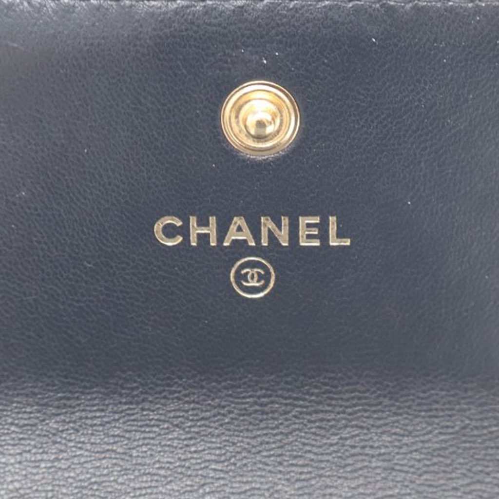 Chanel Lambskin Boy Flap Compact Wallet - 4