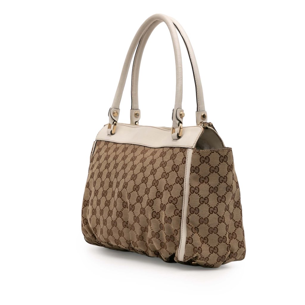 Gucci GG Canvas Abbey D Ring Tote - Back view