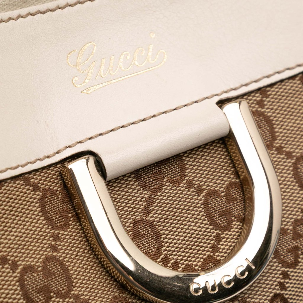 Gucci GG Canvas Abbey D Ring Tote - Image 10