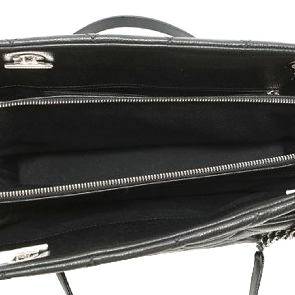 Chanel Quilted Caviar Soft Shopper Tote - 4