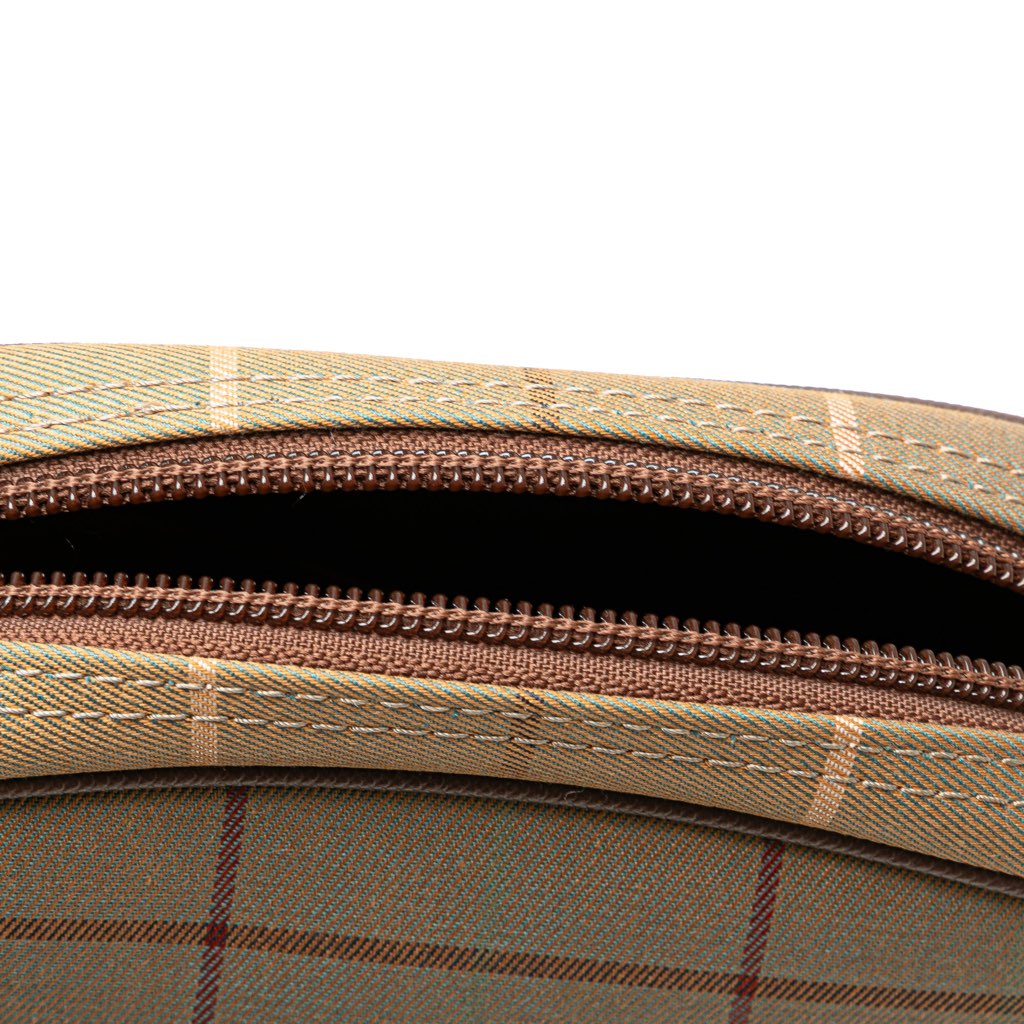 Burberry Vintage Check Canvas Clutch - Image 12