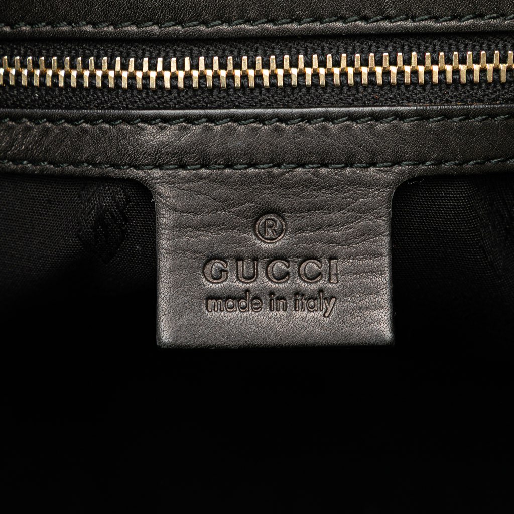 Gucci Leather Bridle Satchel - Side view