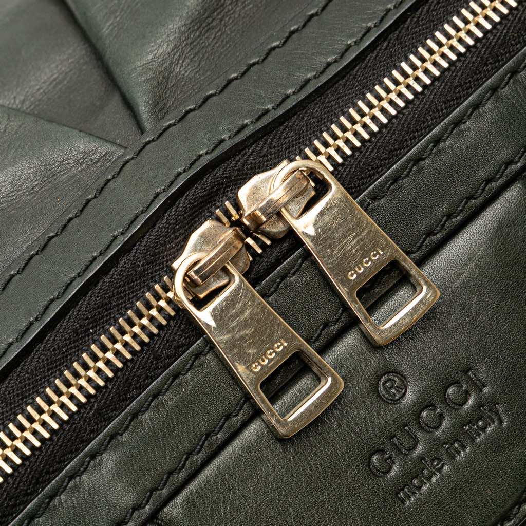 Gucci Leather Bridle Satchel - Image 11