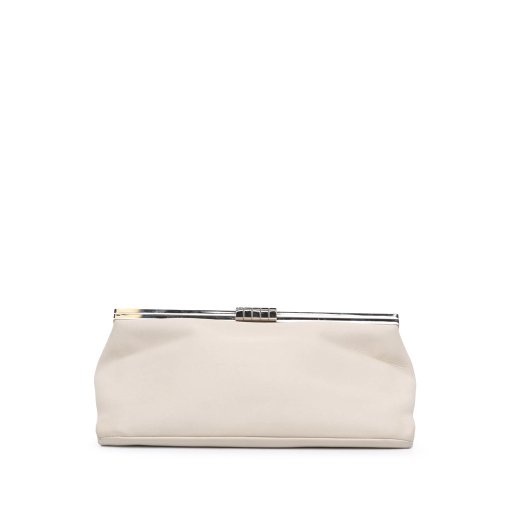 Saint Laurent Medium Leather Sac Charniere Bag - 3