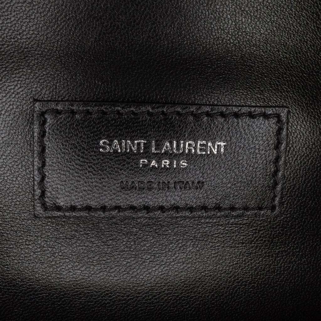 Saint Laurent Medium Leather Sac Charniere Bag - 5