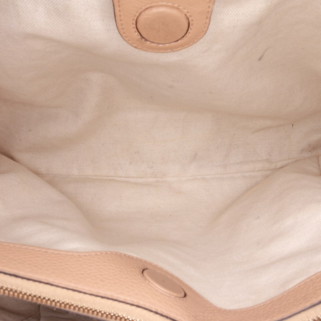 Gucci Large Calfskin Bamboo Shopper Satchel - 4