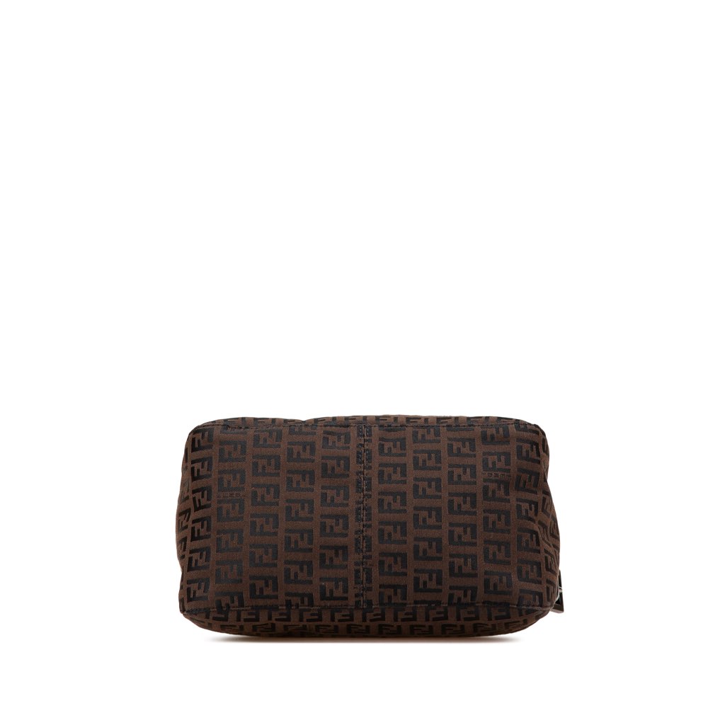 Fendi Zucchino Canvas Double Flap Mamma - 3